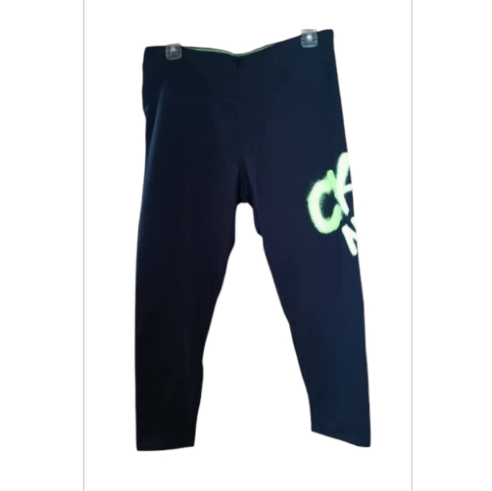 Calvin Klein Performance Women's Lime Volt Full Zip Hoodie & Matching Leggings - Picture 8 of 16
